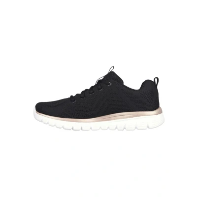 Imagen de Skechers Graceful GET Connected Zapatillas, Mujer, Talla: 38, Black gold bkgd Zapatos