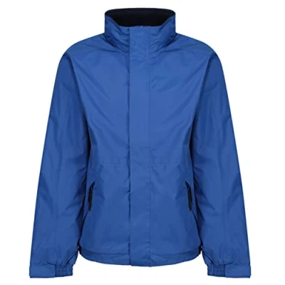 Imagen de Regatta Dover Waterproof Concealed Hooded Fleece Lined Bomber Jacket Jackets Insulated, Hombre, Royal Blue/Navy, XXL