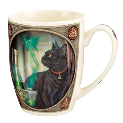 Imagen de Puckator Mug Lisa Parker Chat &amp; Absinthe Tazas de Desayuno, Multicolor, único
