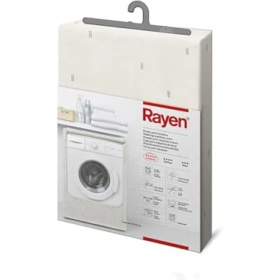 Imagen de Rayen Funda de tela para proteger la lavadora o secadora carga frontal Cubierta impermeable lavadora/secadora 84 x 60 cm