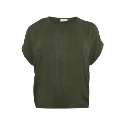 Imagen de Kaffe Curve Stanley Blusa, Mujer, Talla: 50, Forest night
