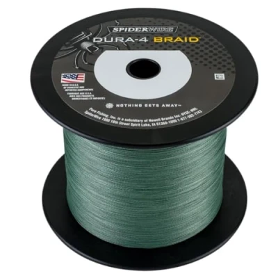 Imagen de SpiderWire Dura 4 Moss Green Línea Trenzada 0.35mm/35kg (1800m) Hilo trenzado