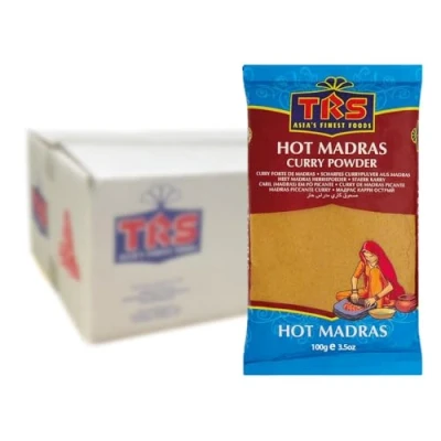 Imagen de TRS, Curry de Madrás en polvo, Multipack (20 X 100 GR)