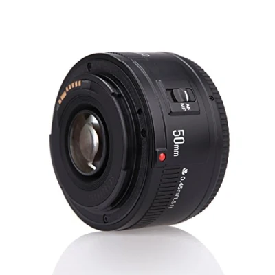 Imagen de YONGNUO YN EF 50mm f / 1.8 Lente AF 1: Apertura El Primer Estándar Enfoque Automático para Canon EOS DSLR Cámaras