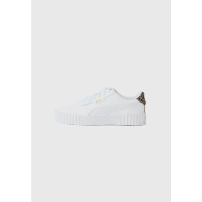 Imagen de PUMA Carina 3.0 Animal Flair, Zapatillas Mujer, Blanco Oro, 36 EU