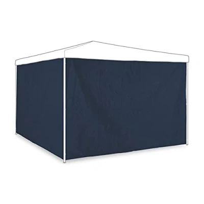 Imagen de Relaxdays Pavillon Seitenteile Set de 2 Paneles Laterales Carpa, Cortinas Cenador, 3x2 m, Impermeables, sin Ventanas, Plástico, Azul Oscuro