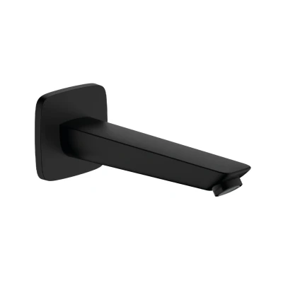 Imagen de hansgrohe Logis, caño de bañera, grifo bañera 198 mm, negro mate