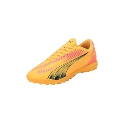 Imagen de Puma Ultra PLAY TT Botas de fútbol multitacos, Hombre, Talla: 44, Sun stream/black/sunset glow Zapatos