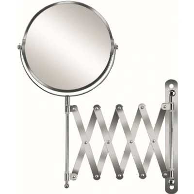 Imagen de Kleine Wolke Move Mirror Espejo cosmético, Metal Vidrio, Plata, 20 x 37,5 2