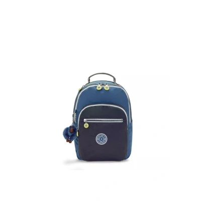 Imagen de Kipling Seoul S Mochila para niños, Talla: One Size, Fantasy blue block