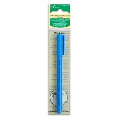 Imagen de Clover Water Soluble Marker Thick Point Blue