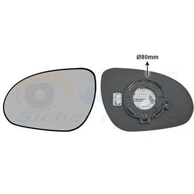 Imagen de VAN WEZEL 8207835 Cristal de Espejo izquierda HYUNDAI: i30 I Hatchback
