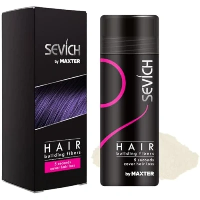 Imagen de Fibras Capilares Blanco 25g Microfibras de Algodón en Polvo 100% Natural para Disimular Calvicie y Alopecia al Instante Fibra Capilar Hombre Mujer Hair Fibers
