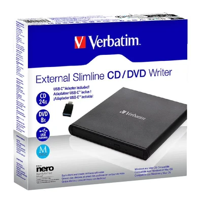 Imagen de Grabadora Verbatim Externa Cd/dvd Usb 2.0
