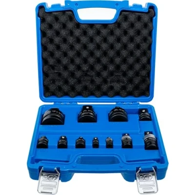 Imagen de BGS 25140 Juego de adaptadores impacto y articulaciones universales 6,3 mm (1/4&quot;) 25 (1&quot;) 11 piezas
