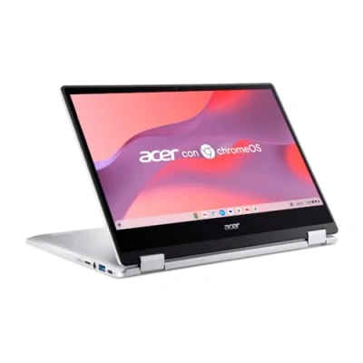 Imagen de Acer Chromebook 314 CP314 1H Ordenador Portátil 14&quot; HD (Intel Celeron N4500, 4GB RAM, 64GB SSD, ‎Intel UHD Graphics, ChromeOS) Plata Teclado QWERTY Español