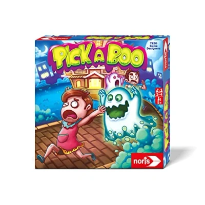 Imagen de Noris 606061903 Pick a Boo El emocionante Juego de reacción para niños Partir 5 años, terriblemente Divertido 2 4 Jugadores, Juegos