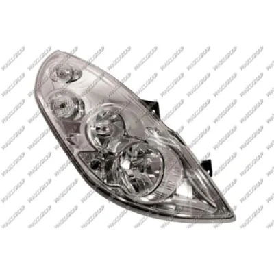 Imagen de PRASCO OP9544923 Faros derecha H7/H7/H1 con luz intermitente sin servomotor para reg. alcance luces OPEL: Movano B Furgón, Bus