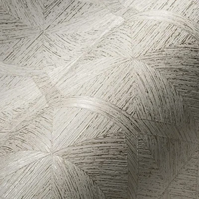 Imagen de Livingwalls My Home 386903 Spa 3D Papel pintado con textura (10,05 x 0,53 m, 10,05 m), color blanco y dorado
