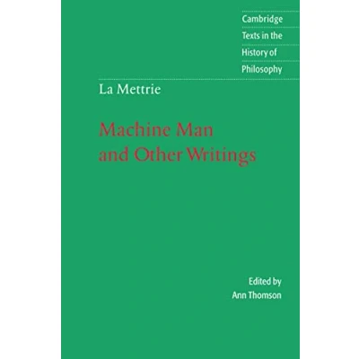 Imagen de Ingles otros la mettrie machine man and writings pb cambridge