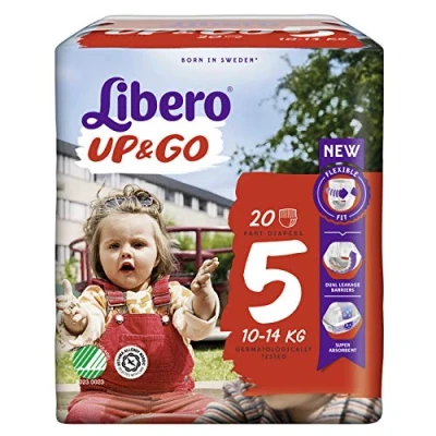 Imagen de Essity Italy Libero Up&amp;go Pannolini 5 10 14 20 Pezzi