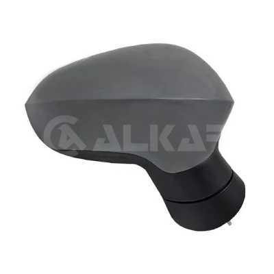 Imagen de Espejo retrovisor Alkar 6130803 derecha imprimado eléctrico calefactable, abatible eléctricamente, convexo para vehíc. con volante a la izquierda
