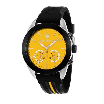 Imagen de Maserati Reloj de Hombre, Cronógrafo, Analógico, Correa Acero, Colección Traguardo R8871612045