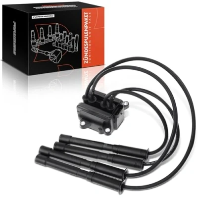 Imagen de Frankberg 1x Bobina de encendido Compatible con Kangoo KC0/1_ FC0/1_ Twingo I C06_ 2001 2004 Kubistar Furgoneta X80 2006 2007 Clio II BB_ CB_ 2002 Thalia Sustituir# 8200025256