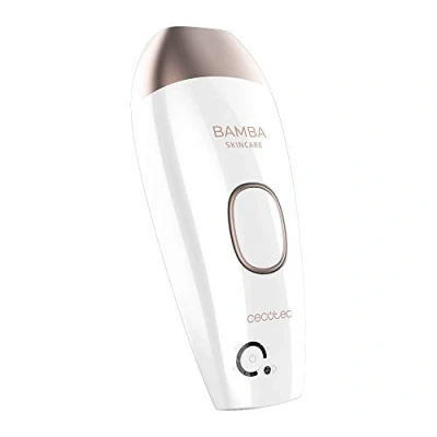 Imagen de Depiladora IPL Cecotec Bamba SkinCare, 120.000 pulsaciones, Sensor de piel, Cara y cuerpo, Blanco