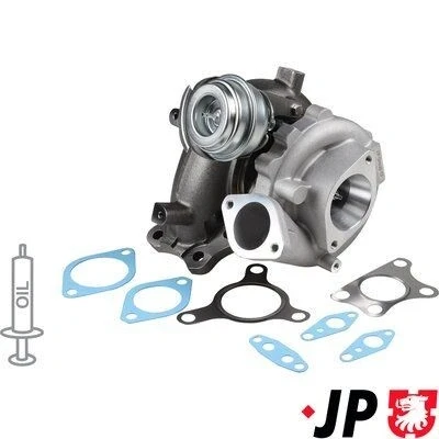 Imagen de JP GROUP 4017400500 Turbocompresor de gases escape incl. kit juntas NISSAN: Pathfinder 3, NP300 Navara Pick up