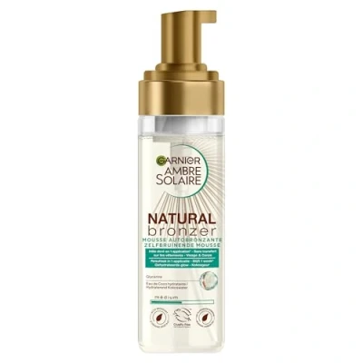 Imagen de Garnier Ambre Solaire Mousse Autobronzant Transparente Enrichie à l&#039;Huile de Coco C6363200