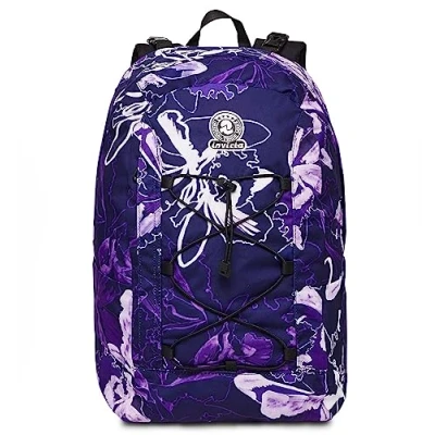 Imagen de Invicta Mochila Reversible Mochila, Niños, Negro , Talla única