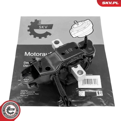 Imagen de ESEN SKV 75SKV054 Soporte de motor izquierda Rodamiento Caucho metal Aluminio, 199mm 101mm SEAT: Ibiza 3, Córdoba II Sedán, 4