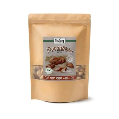 Imagen de Biojoy Nueces de Brasil peladas Ecológicas (1 kg), crudas y sin sal