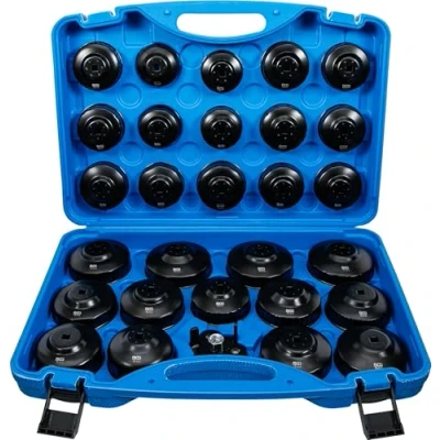 Imagen de BGS 1039 Juego de cazoletas para filtros aceite 30 piezas