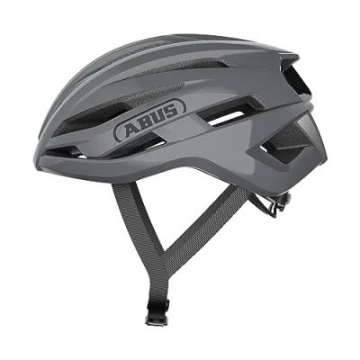 Imagen de ABUS casco StormChaser ACE para ciclismo de carretera ligero competición, cicloturismo y ciclocross hombre mujer talla S, gris