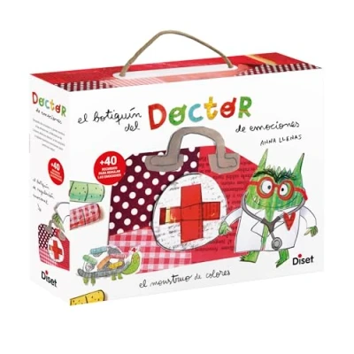 Imagen de Diset Doctor de las Emociones Anna Llenas, Monstruo Colores Juego educativo a partir 3 años