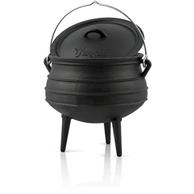 Imagen de BBQ TORO Potjie l Elección de Diferentes tamaños Cacerola Hierro Fundido Horno holandés sudafricano