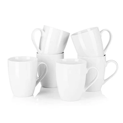 Imagen de MALACASA Juego de tazas café porcelana 6 piezas taza Set