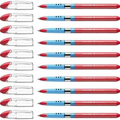 Imagen de Schneider Slider Bolígrafos, Rojo, 10 unidades