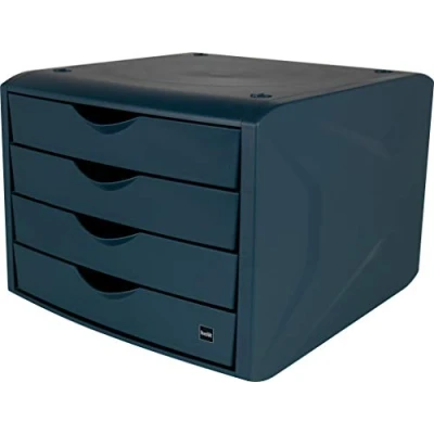 Imagen de helit H6429534 Cajón el camaleón verde, de plástico reciclado Certificado Ángel azul, 1 unidad