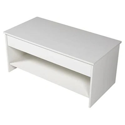 Imagen de Happy Garden Mesa Baja Hedda con Tapa elevable Blanca