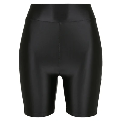 Imagen de Urban Classics Ladies Highwaist Shiny Metallic Cycle Shorts Shorts, Mujer, Talla: 31, Schwarz