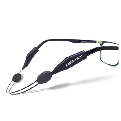 Imagen de STANDWERK® Correa para gafas de deportiva extremadamente fiable mujeres, niños, hombres Soporte adecuado deportes y ocio Resistente al agua, flexible