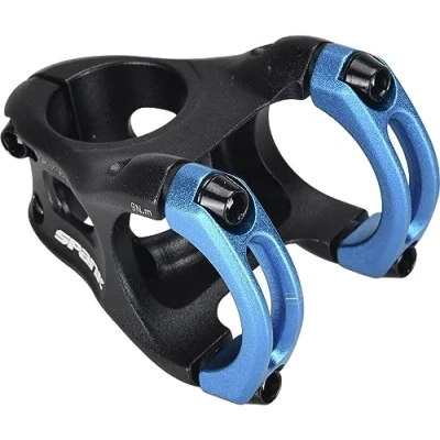 Imagen de Spank Split 35 Stem Potencia para Bicicleta de montaña, Unisex, Color Azul, 38 mm