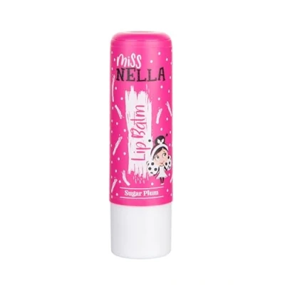 Imagen de Miss Nella SUGAR PLUM, pink Hypoallergenic children Lip Balm, Non Toxic Make Up for kids, perfect those with sensitive skin.