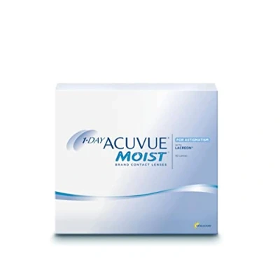 Imagen de Acuvue 1 DAY MOIST for ASTIGMATISM Reemplazo Diario protección UV 90 lentes