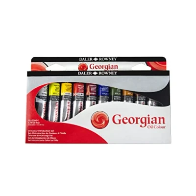 Imagen de Daler Rowney Georgian Colores Óleo Introduction Set 10x22 ml