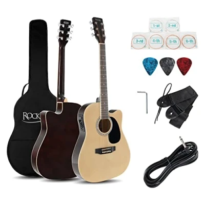 Imagen de Rocktile WSD 8CE NT Slim Line Set de guitarra acústica