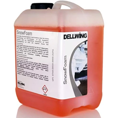 Imagen de DELLWING Snow Foam Energy 5 litros Ideal para un Prelavado Suave Forma una Manta de Espuma Gruesa y Duradera con Agradable Aroma
